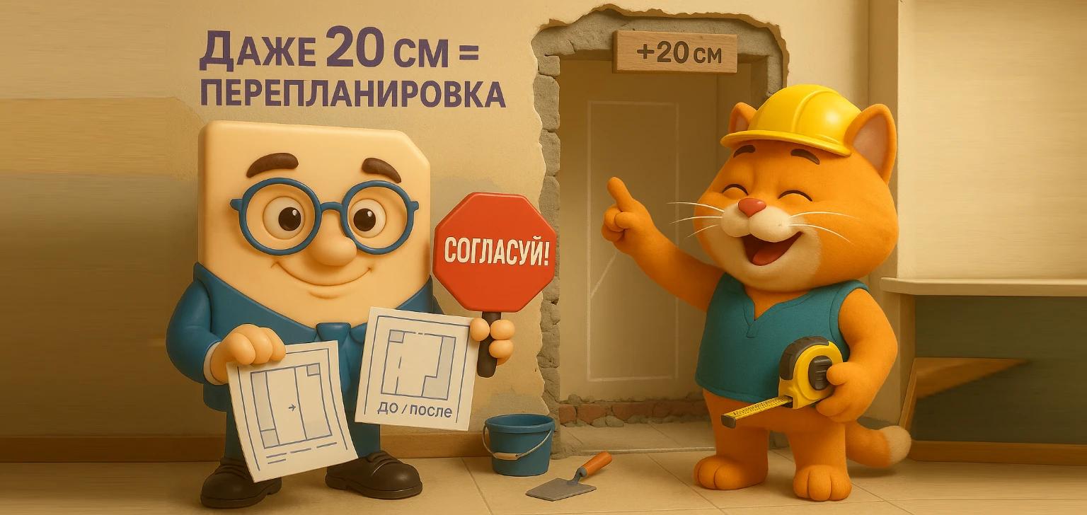 Согласование перепланировки квартиры в сталинке в Санкт-Петербурге