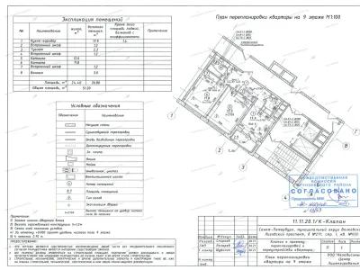 Согласование проёма в несущей с первого раза: Лиговский проспект, 271
