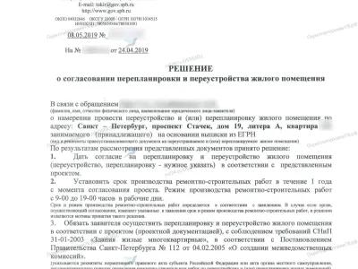 📌 Узаконивание перепланировки после ремонта: пр. Энергетиков, 35, корп. 4, лит. А (Красногвардейский район СПб)
