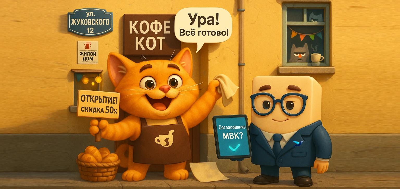 Согласование перепланировки кафе в Санкт-Петербурге: пошаговый гайд, как не потерять бизнес из-за жалоб