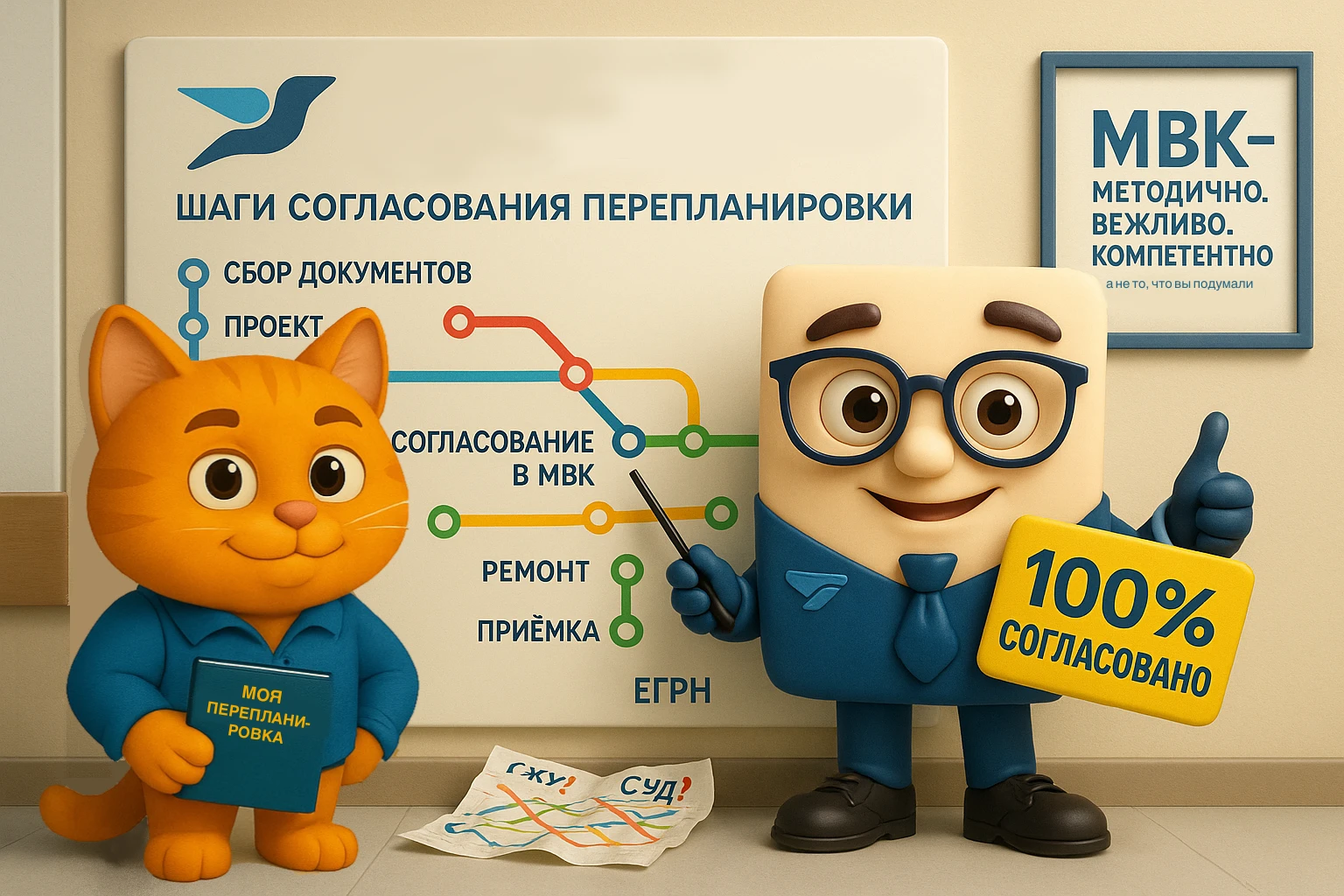 Цена согласования перепланировки квартиры в Санкт-Петербурге: что сколько стоит на самом деле?